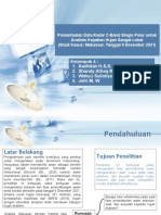 Pemanfaatan Data Radar C-Band Single Polar Untuk Analisis Kejadian Hujan Sangat Lebat (Studi Kasus: Makassar, Tanggal 6 Desember 2021)