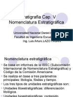 Estratigrafia Cap V