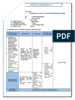 FORMATO DE SESION Padre Nuestro