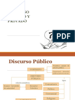 Discurso Público-Privado y Secuencias Textuales