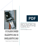 Colisiones Elasticas e Inelasticas Model