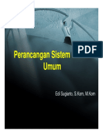 Edi ANSI Perancangan Sistem Secara Umum