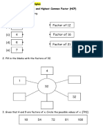 Chapter 2 Factors and Multiples