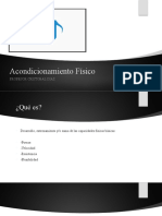 Acondicionamiento Fisico