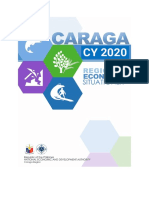 CY 2020 Economic and Social Performance of Caraga Region