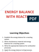 2 - Energy Balance With Reaction