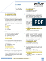 Historia Del Perú - Reg 9 - Primer Civilismo - Guerra Contra Chile - Tarea