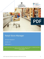 Retail Store Manager: Qualification Pack