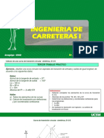 3er Ejercicio Curva de Transicion