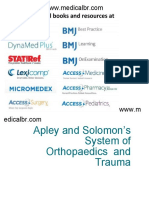 Apley and Solomon's System of Orthopaedics and Trauma: Get More Medical Books and Resources at