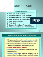 Chapter 7 Cash: Learning Objectives