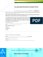 A. Service-Learning Informed Consent Form: Appendices