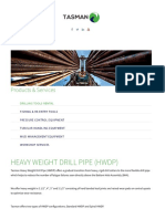 Heavy Weight Drill Pipe (HWDP) - Tasman