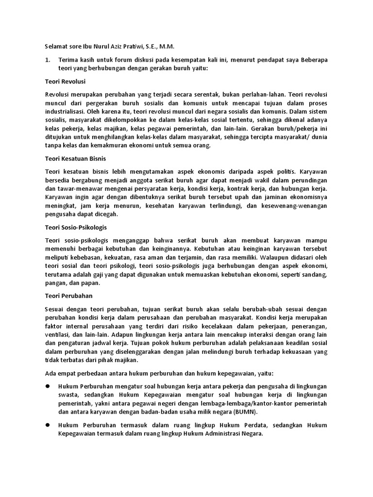 Diskusi 8 Hubungan Industrial PDF