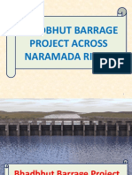 Bhadbhut Barrage Project Across Naramada River