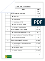 Banking Operations at Punjab and Sind Bank