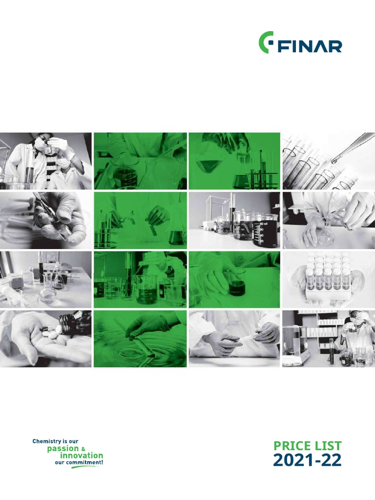 Finar Chemical - PL - April-2021 | PDF | High Performance Liquid ...