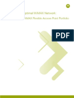 Designing The Optimal Wimax Network:: Motorola'S Wi4 Wimax Flexible Access Point Portfolio