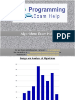 Algorithm Exam Help