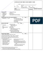 Formulir Pencatatan Balita Sakit Umur 2 Bulan Sampai 5 Tahun