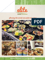 Serving The World One Plate at A Time: Product Presentations and Applications