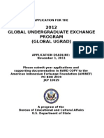 2011 Global Ugrad Prog Application