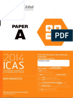 2014 Maths Icas Paper A