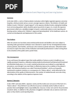 Case Study - Building A Nationwide Adverse Event Reporting and Learning System - Shin Ushiro