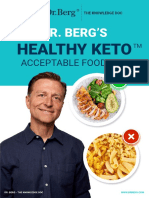 Healthy Keto Acceptable Food List