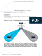 3-Options For Inter-VLAN Routing - Implementing and Administering Cisco Solutions