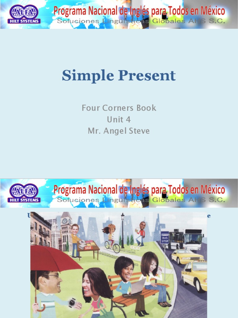 Unit 4 - Simple Present | PDF | Verb | Language Families