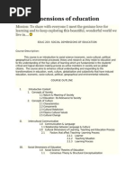 Download Social Dimensions of Education by maryjoyallarseagcopr SN57914958 doc pdf
