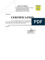 Certificate of NO Case Filed