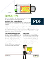 Ekahau Pro: Sets The Standard For Planning, Validating, Analyzing, and Troubleshooting Your Network
