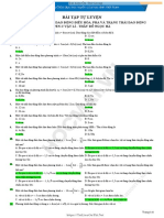 Bài Tập Tự Luyện: Bài 1: Phương Trình Dao Động Điều Hòa. Pha Và Trạng Thái Dao Động Pen-C Vật Lí - Thầy Đỗ Ngọc Hà