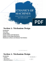 Mechanics of Machines-Lecture9