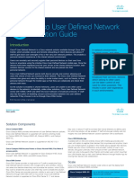 Cisco User Defined Network Solution Guide
