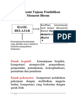 Bahan Ajar (Minggu Ke 3) Taksonomi Bloom