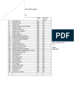 Daftar Nilai PAT Bahasa Indonesia Semester Genap