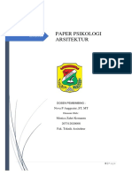 Paper Psikologi Arsitektur - Monica Zahri Komanru - 207312020008