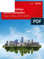 Danfoss Turkiye Isitma Segmenti Fiyat Listesi