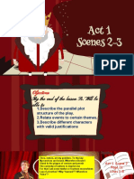 Act 1 Scenes 2,3