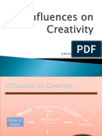 Factors Influencing Creativity in Society and Organizations