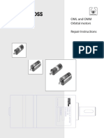 Oml and Omm Orbital Motors Repair Instructions