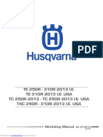 Husqvarna TC 250R Workshop Manual 2013