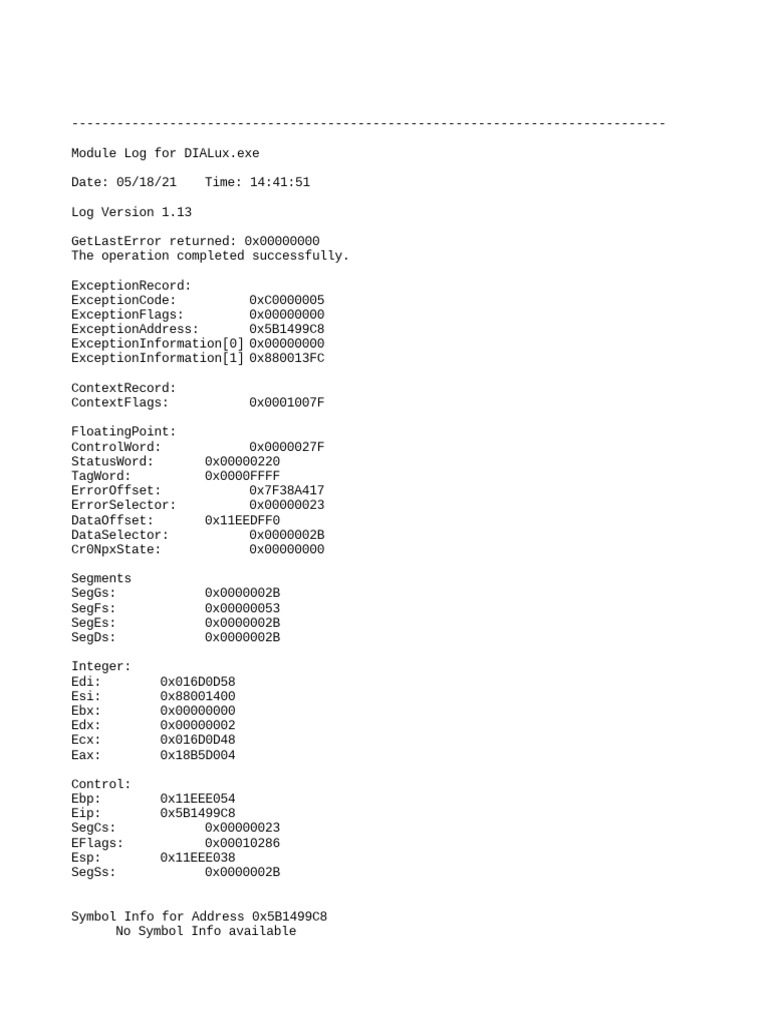 DIALux Module Information | PDF | Software | Computing Platforms