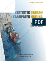 Statistik Daerah Kabupaten Natuna 2021