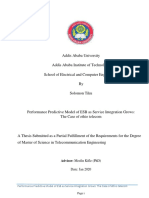 Performance Predictive Model of ESB As Service Integration Grows - The Case of Ethio Teleco