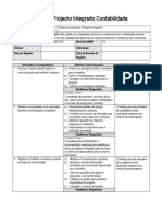 Modulo Elaborar um Projecto Integrado Contabilidade