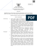 Pembentukan, Kedudukan, Susunan Organisasi, Tugas Dan Fungsi, Serta Tata Kerja Unit Pelaksana Teknis Rumah Sakit Umum Daerah - 2